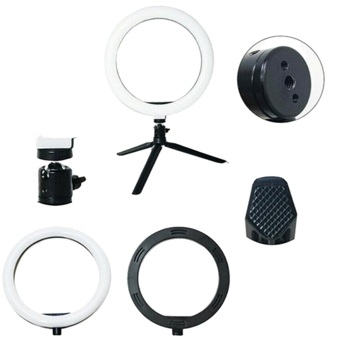TrdStore® 8inç 20cm Youtube Instagram Tiktok Selfie Stüdyo Video Fotoğraf Ring Light Tripod Led Halk